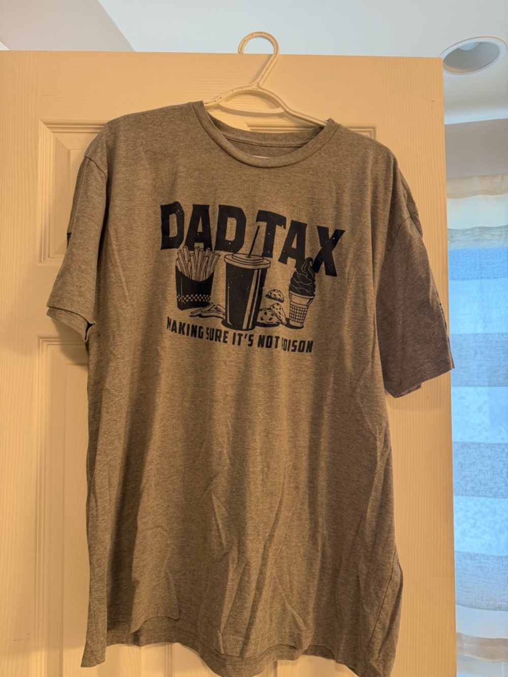 Grunt Style Gray "DAD TAX" Short Sleeve Tee